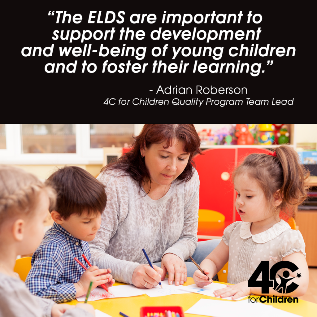 August ELDS Trainings: Register Today | 4C for Children